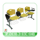 Public line chair IP-D03B-3+03E+04B
