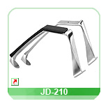 Aluminio brazos de silla JD-210