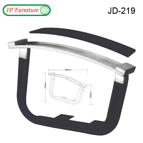 Aluminium chair armrest JD-219