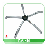 Chrome chair base BA-4M